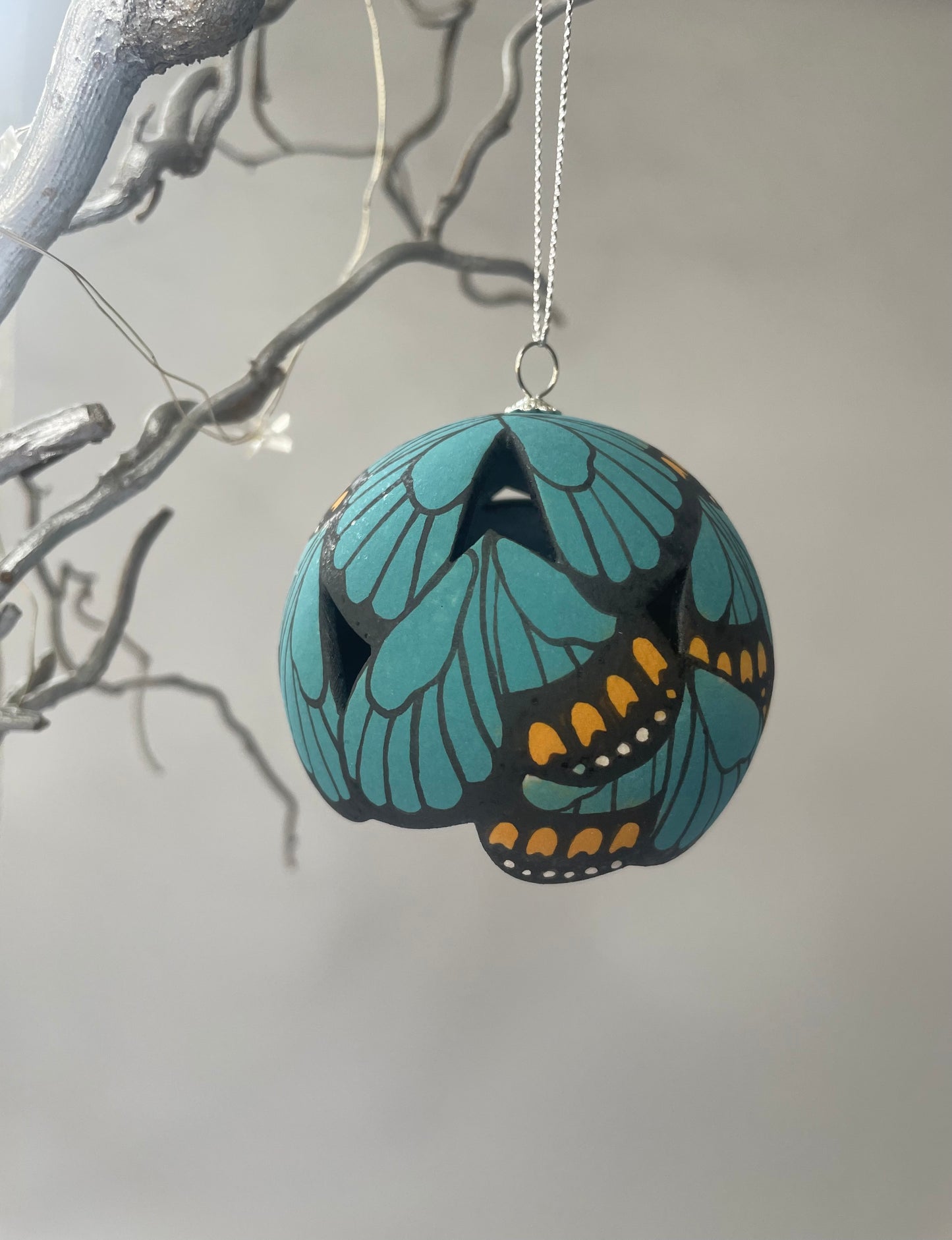 Butterfly Ceramic Bauble