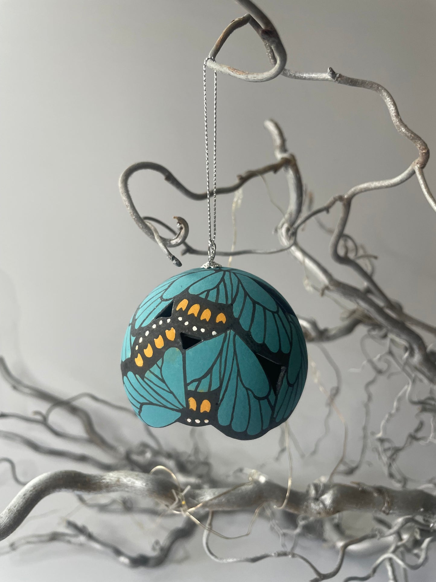 Butterfly Ceramic Bauble