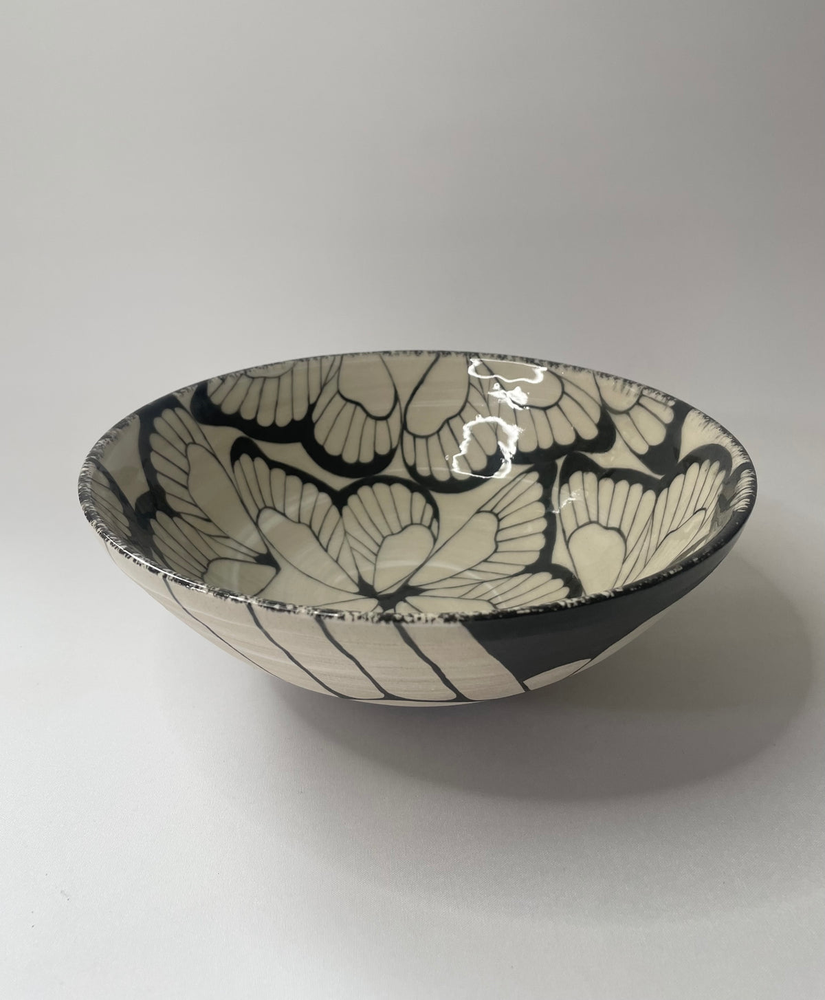 Ceramic butterfly bowl