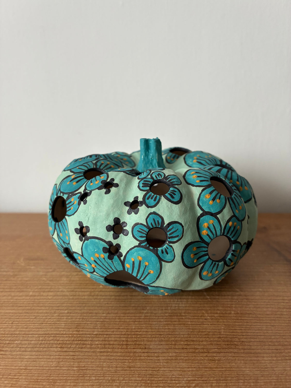 Ceramic pumpkin