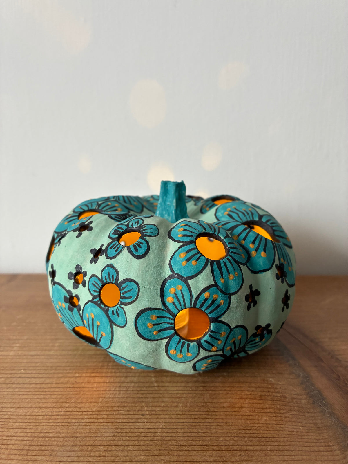 Ceramic pumpkin