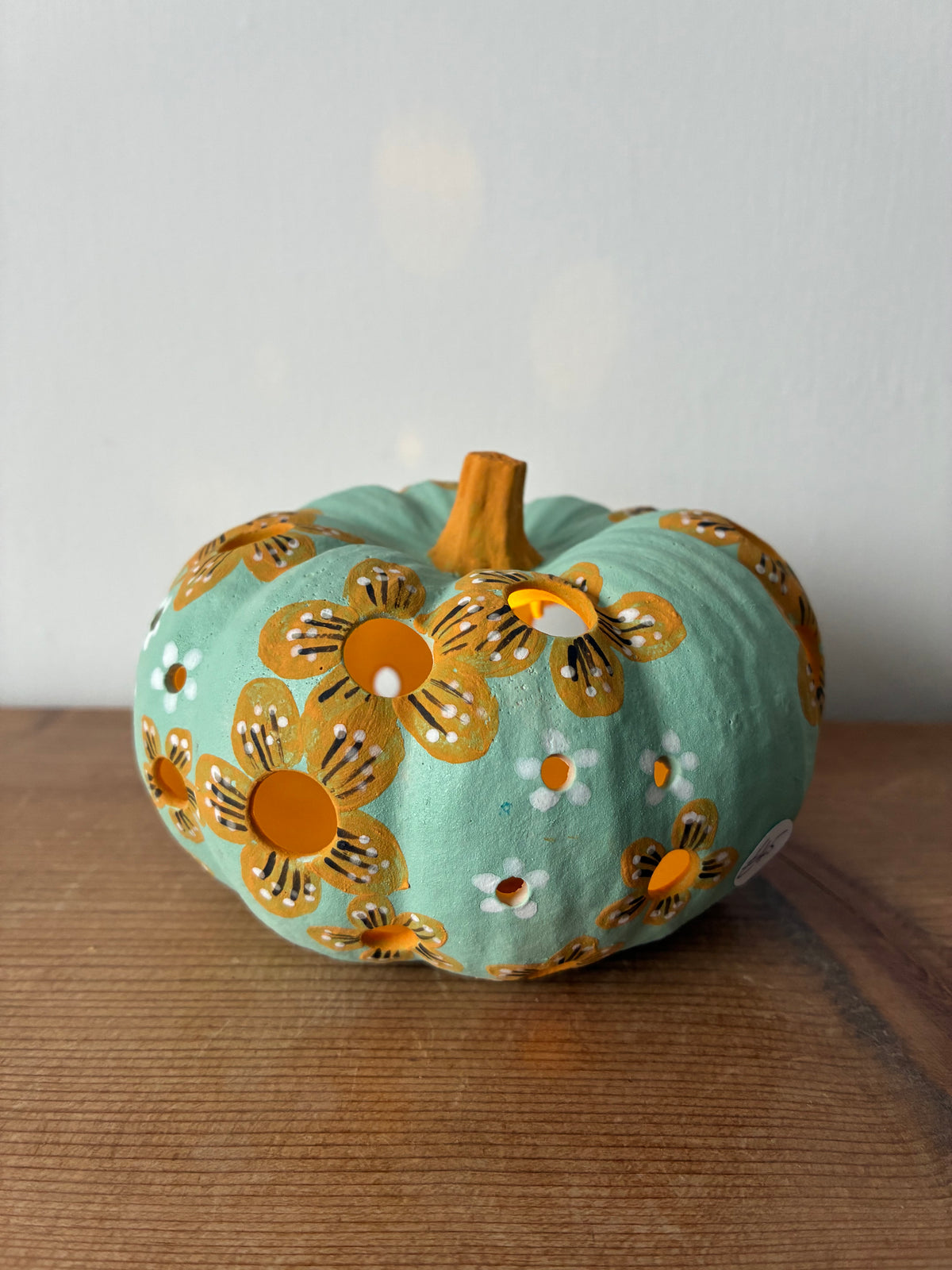 Ceramic pumpkin
