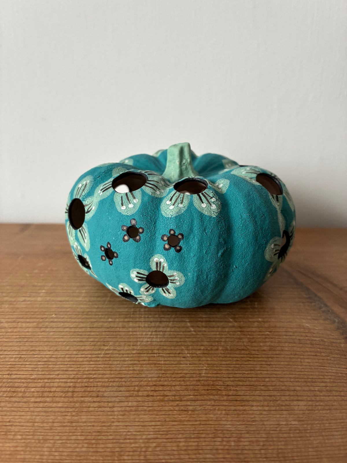 Ceramic pumpkin