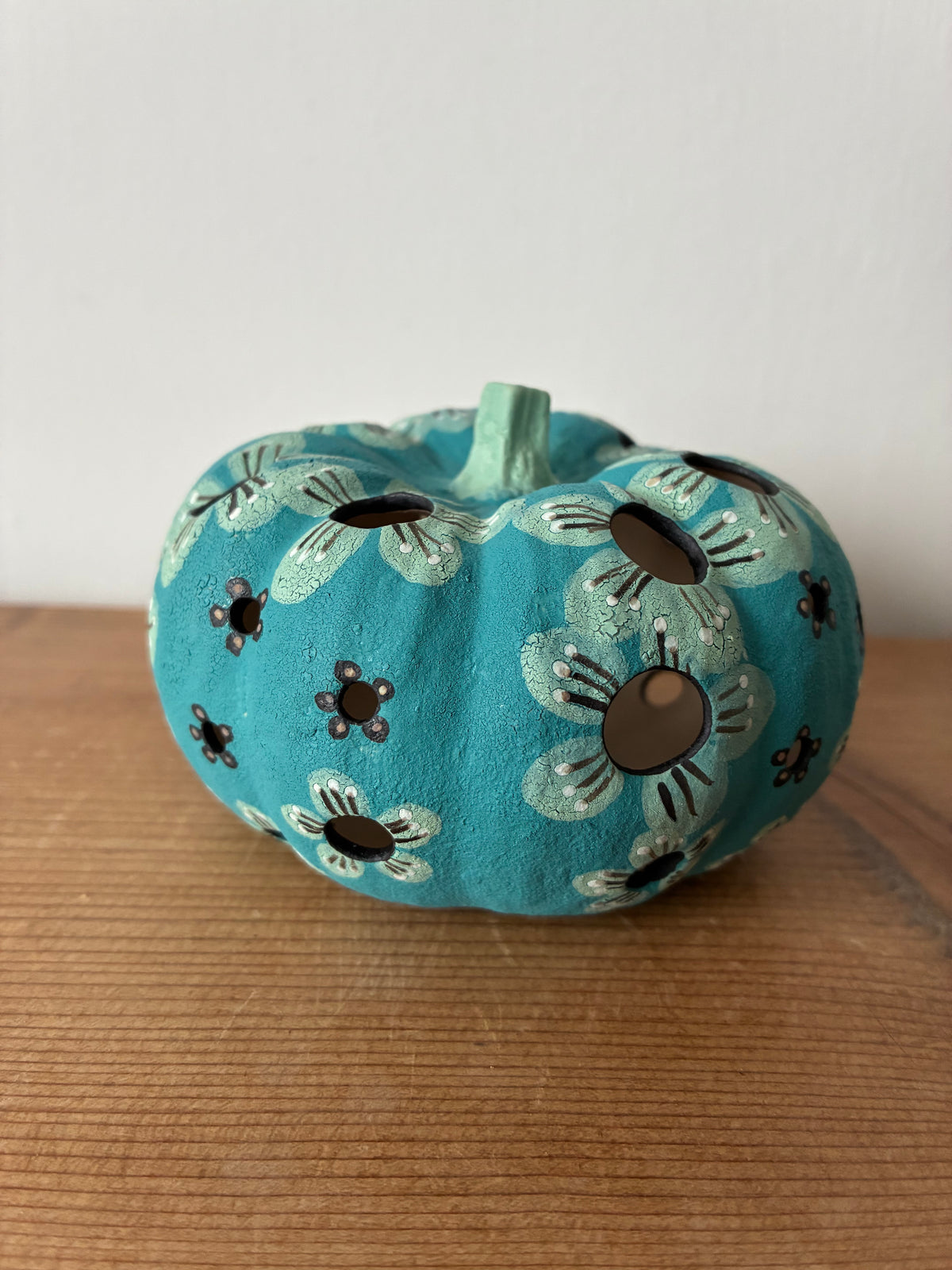Ceramic pumpkin