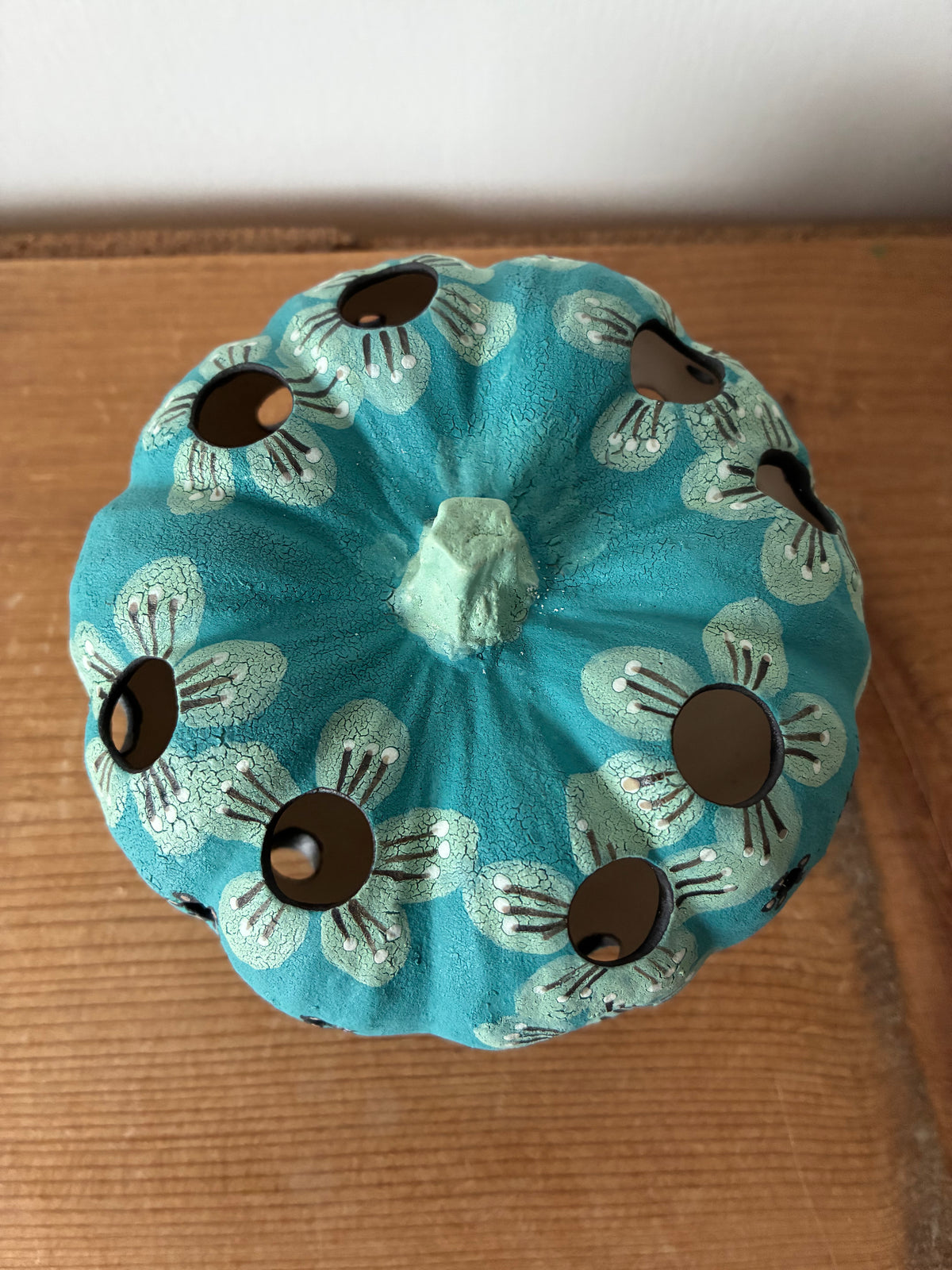 Ceramic pumpkin