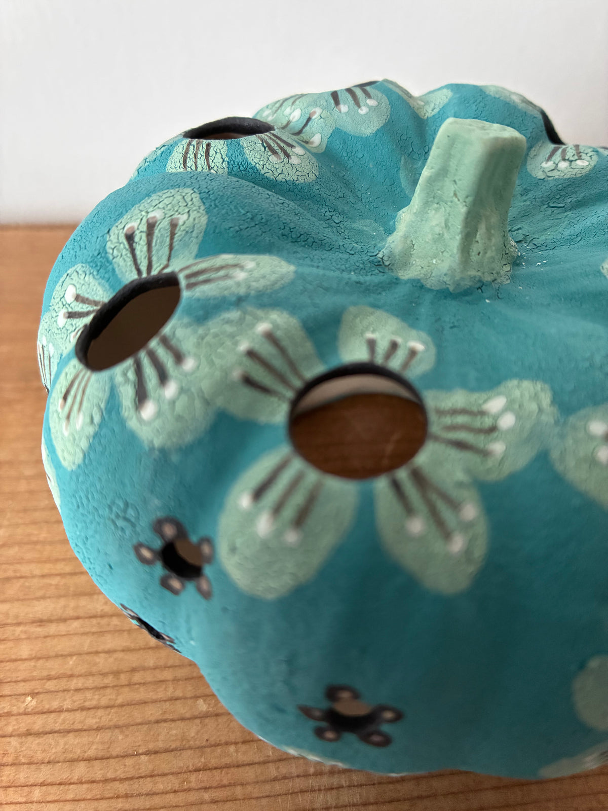 Ceramic pumpkin