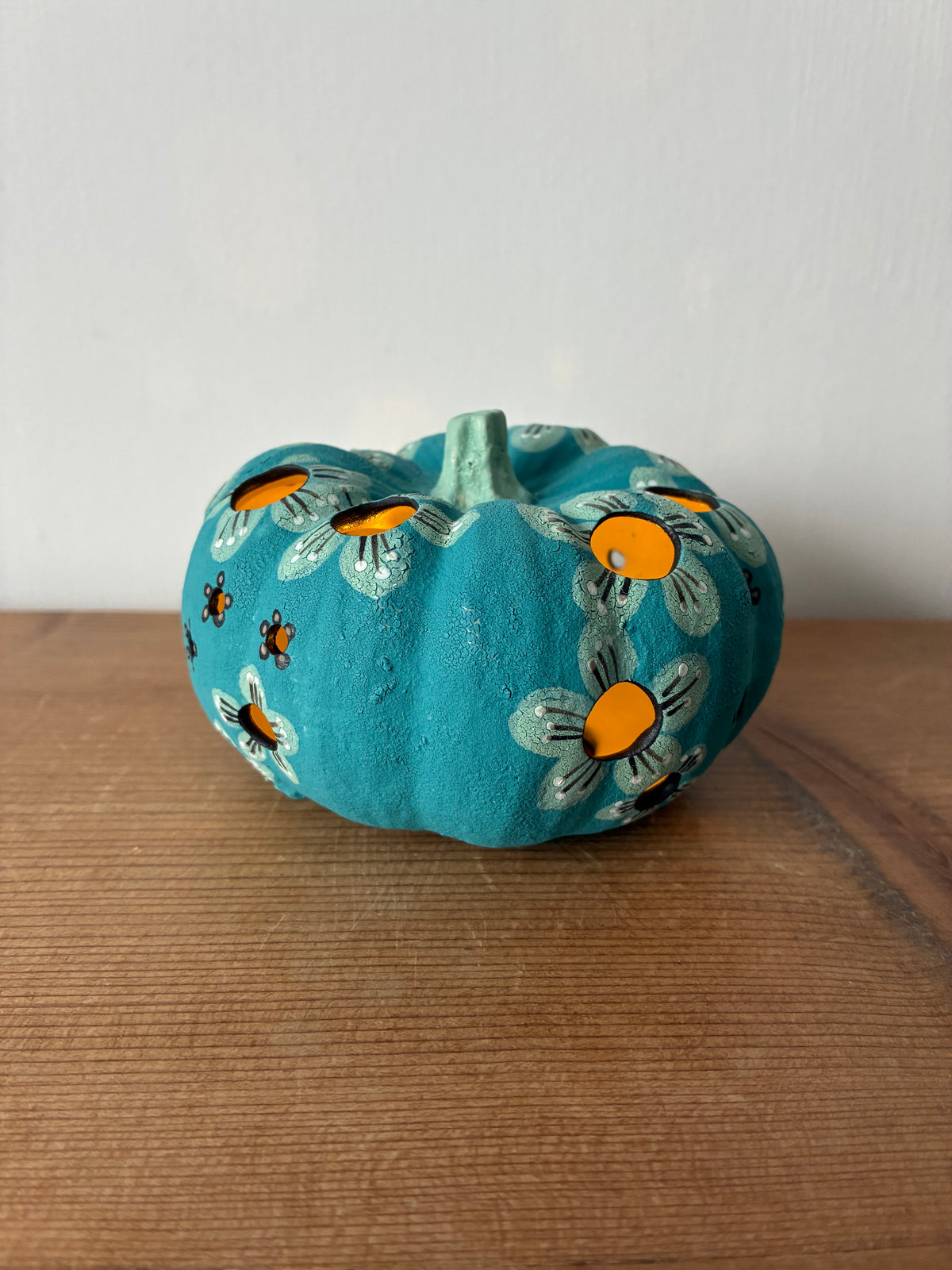 Ceramic pumpkin