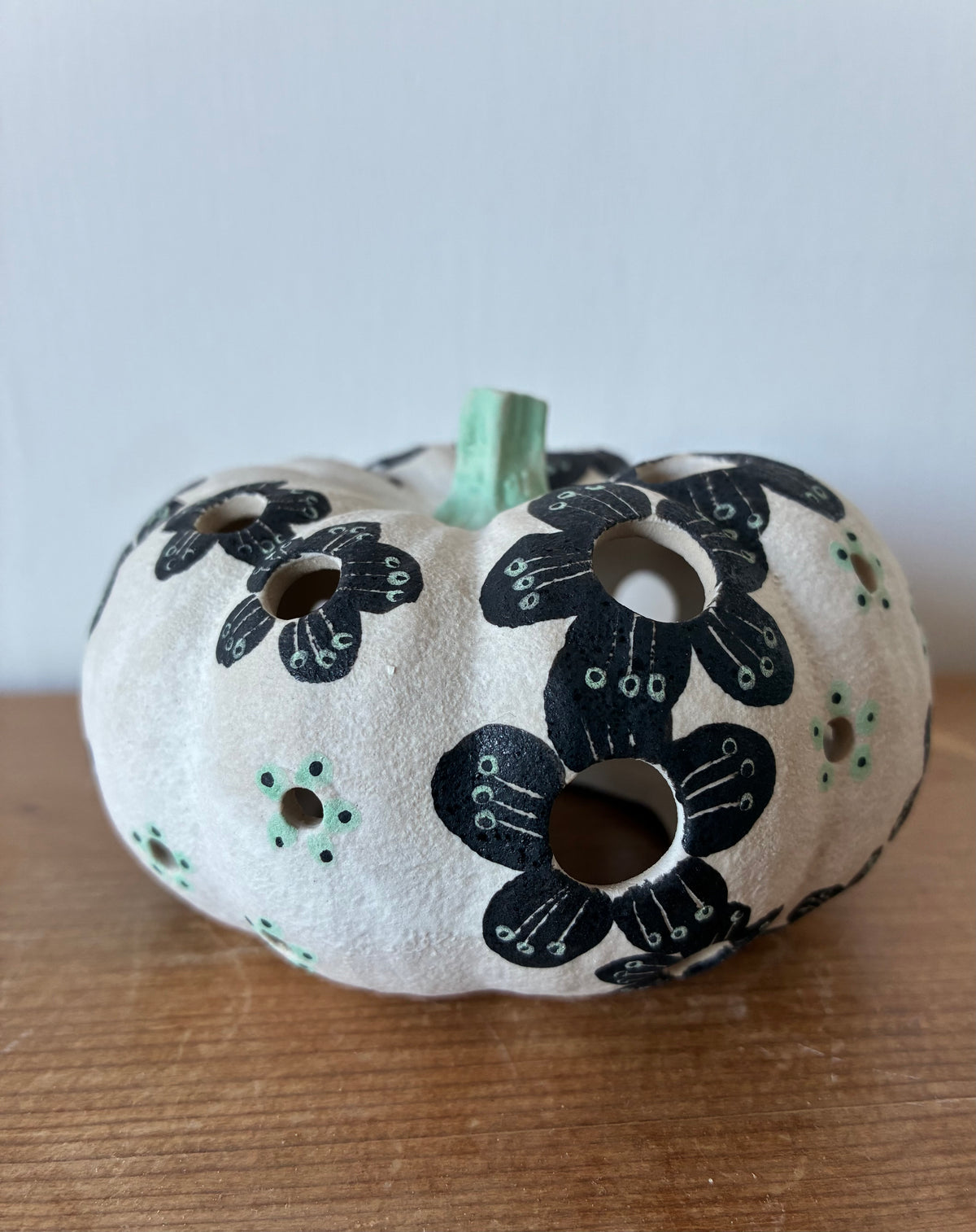 Ceramic pumpkin