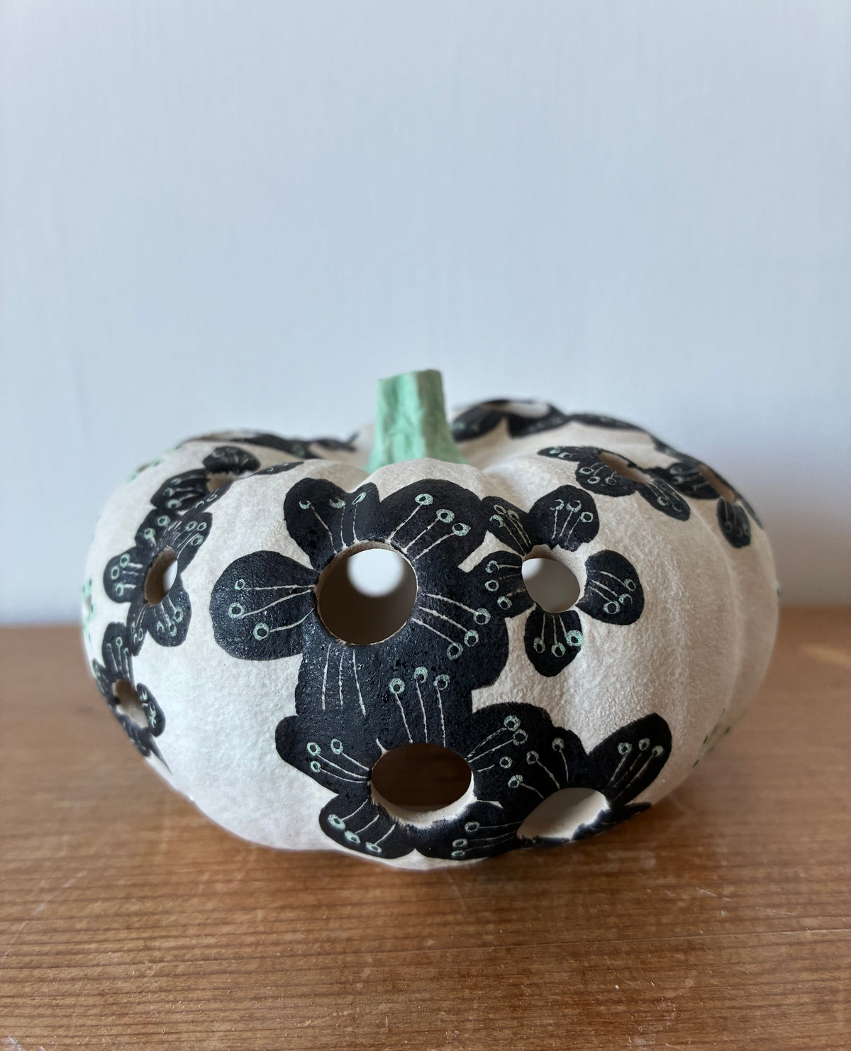 Ceramic pumpkin