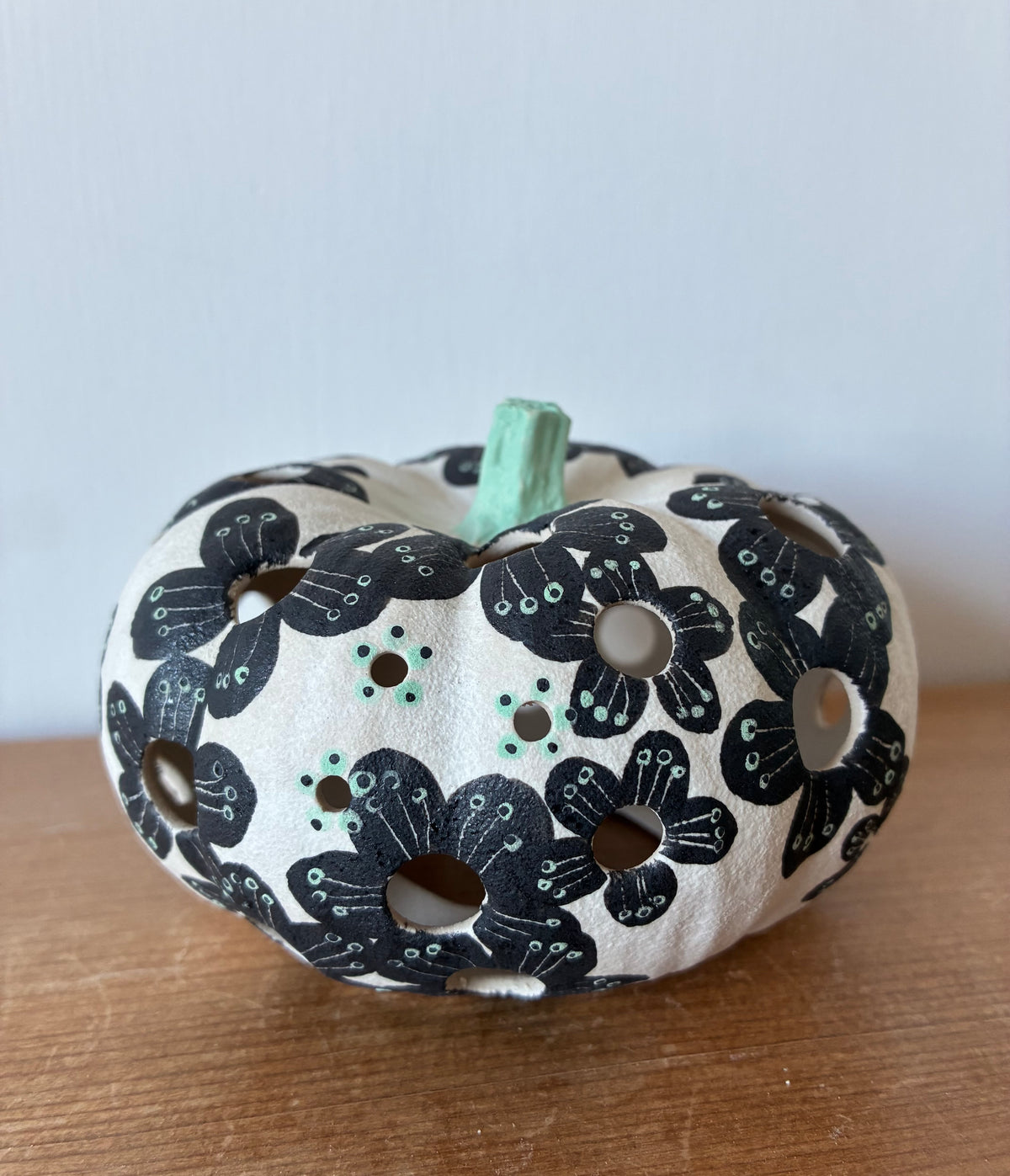 Ceramic pumpkin
