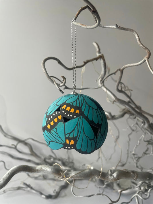 Butterfly Ceramic Bauble